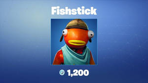 Fishstick Fortnite Head Shot Poster Wallpaper