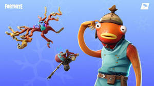 Fishstick Fortnite Promo Poster Wallpaper