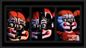 Five Nights At Freddy's: Sister Location Collage Wallpaper