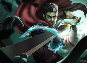 Fjord Battles His Way To Victory In Critical Role Wallpaper