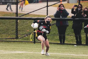 Flag Football During Covid Pandemic Wallpaper