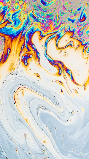 Flaming Color High-quality Wallpaper