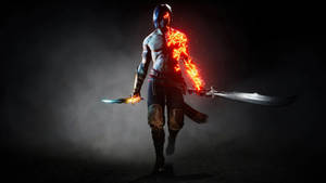 Flaming Prince Of Persia Wallpaper