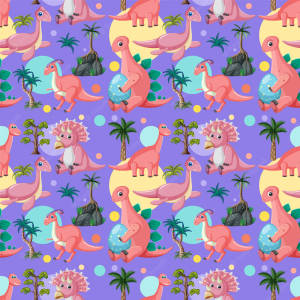 Flamingo Aesthetic Dino Wallpaper