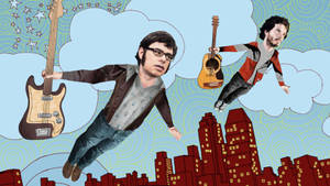 Flight Of The Conchords Flying Fanart Wallpaper