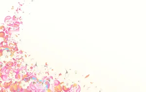 Floral Abstract Background Wallpaper