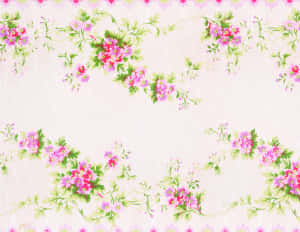 Floral Pattern Background Wallpaper