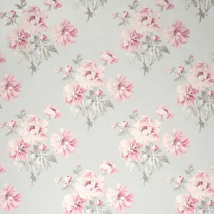 Floral Textured Wallpaper