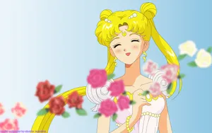 Flowers Sailor Moon Pfp Wallpaper