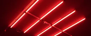 Fluorescent Light Red Ultra Wide Hd Wallpaper