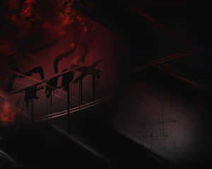 Fly Through The Air With Fox Racing! Wallpaper