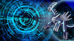 Flying Legendary Dialga Wallpaper