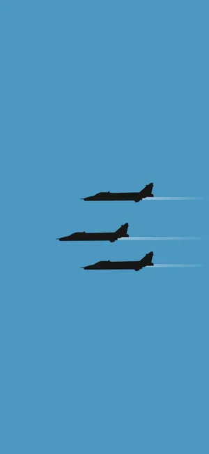 Flying Three Jet Iphone Wallpaper