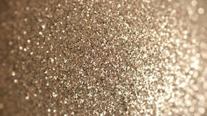 Focused Sparkly Silver Photo Wallpaper