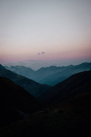 Foggy Morning In Iphone Landscape Wallpaper