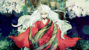 Follow The Adventures Of Inuyasha And Kagome In The 4k Series Wallpaper