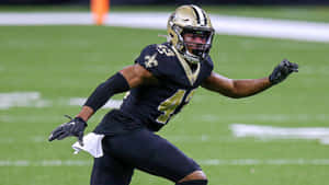 Football Playerin Action43 Wallpaper