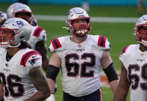 Football Star Number 62 Joe Thuney Wallpaper