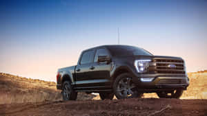 Ford F 150 Neon White Headlights Wallpaper