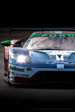 Ford Iphone Racing Car Wallpaper