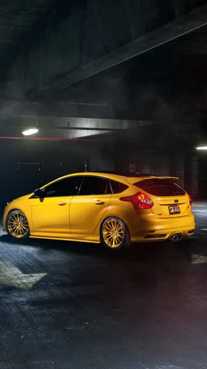 Ford Iphone Yellow Wallpaper