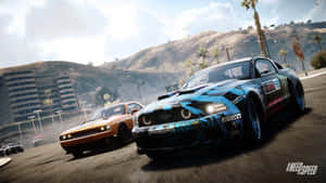 Ford Mustang And Dodge Challenger Nfs Wallpaper