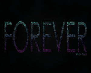 Forever Word Alone Wallpaper