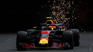 Formula 1 Desktop Black And Red Car Wallpaper