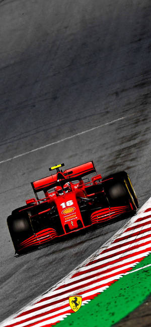 Formula 1 Red Scuderia Ferrari Phone Wallpaper