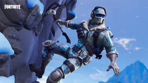 Fortnite 2560x1440 Climbing Cliff Wallpaper