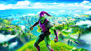 Fortnite 2560x1440 Green Goblin Wallpaper