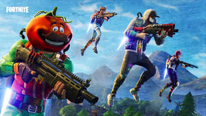 Fortnite 2560x1440 Jetpacks Guns Wallpaper