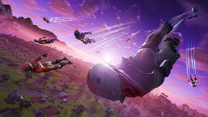 Fortnite 2560x1440 Skydiving Helmets Wallpaper