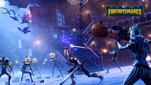 Fortnite 2560x1440 Spooky Battle Royale Wallpaper