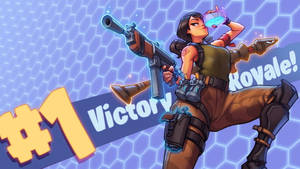 Fortnite 2560x1440 Victory Royale Wallpaper