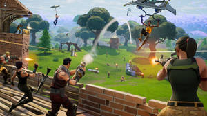 Fortnite Battle Royale Epic Battle Wallpaper