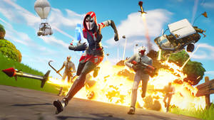 Fortnite Battle Royale In High Definition Wallpaper