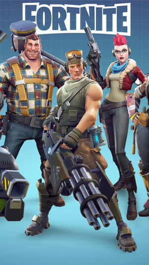 Fortnite Battle Royale Player Skins 4k Wallpaper