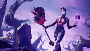 Fortnite Dark Bomber Character Artwork Wallpaper