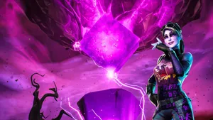 Fortnite Dark Bomber Cosmic Power Wallpaper
