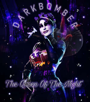 Fortnite Dark Bomber Queenofthe Night Wallpaper