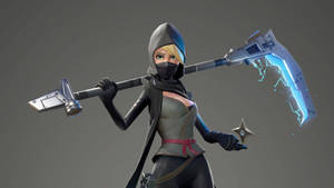 Fortnite Girl Female Ninja Wallpaper