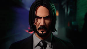 Fortnite John Wick 1080p Gaming Wallpaper