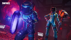 Fortnite_ Space_ Theme_ Skins_ H D Wallpaper