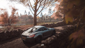 Forza Horizon 4 4k Porsche Cayman Wallpaper