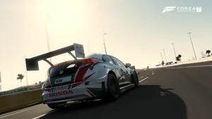Forza Motorsport 7 Honda Civic Wtcc Wallpaper