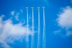 Four Jets Wallpaper