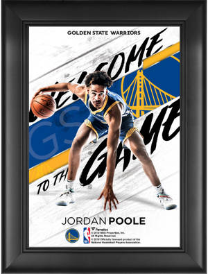 Framed Jordan Poole Phone Wallpaper