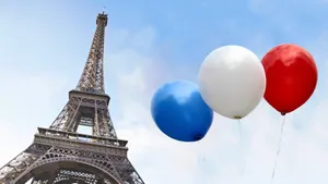 France Flag Balloons Wallpaper