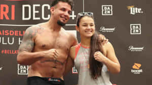 Frank Mir Photo With His Fan Wallpaper